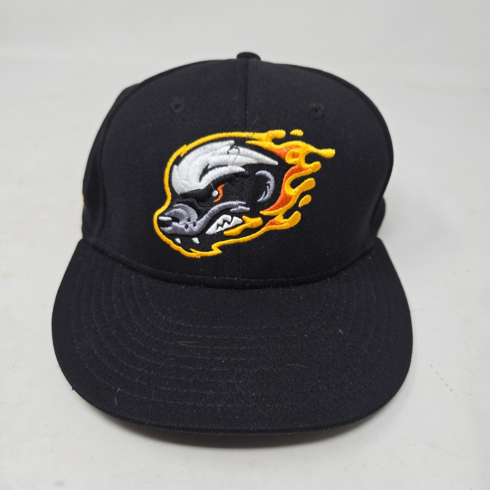 OC Sports Gastonia Honey Hunters Baseball Hat Black ALPB ProFlex M/L Eco3 Cap